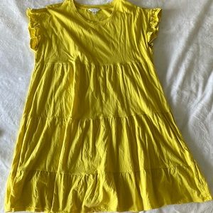 Yellow Shift Dress